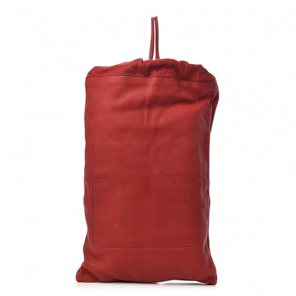 Burberry Prorsum Calfskin Drawstring Baby Duffle Red 1 of 9