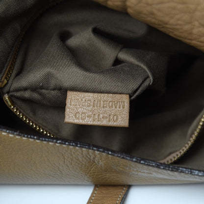 Chloe Calfskin Medium Marcie Round Zip Crossbody Bag Nut 7 of 18