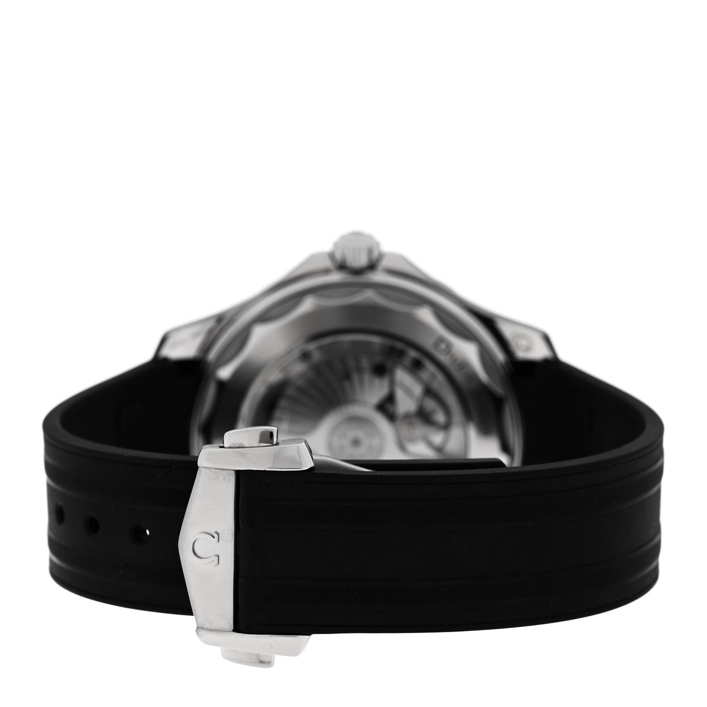 Stainless Steel Rubber 42mm Seamaster Diver 300M Co-Axial Master Chronometer Automatic Watch White 210.32.42.20.04.001