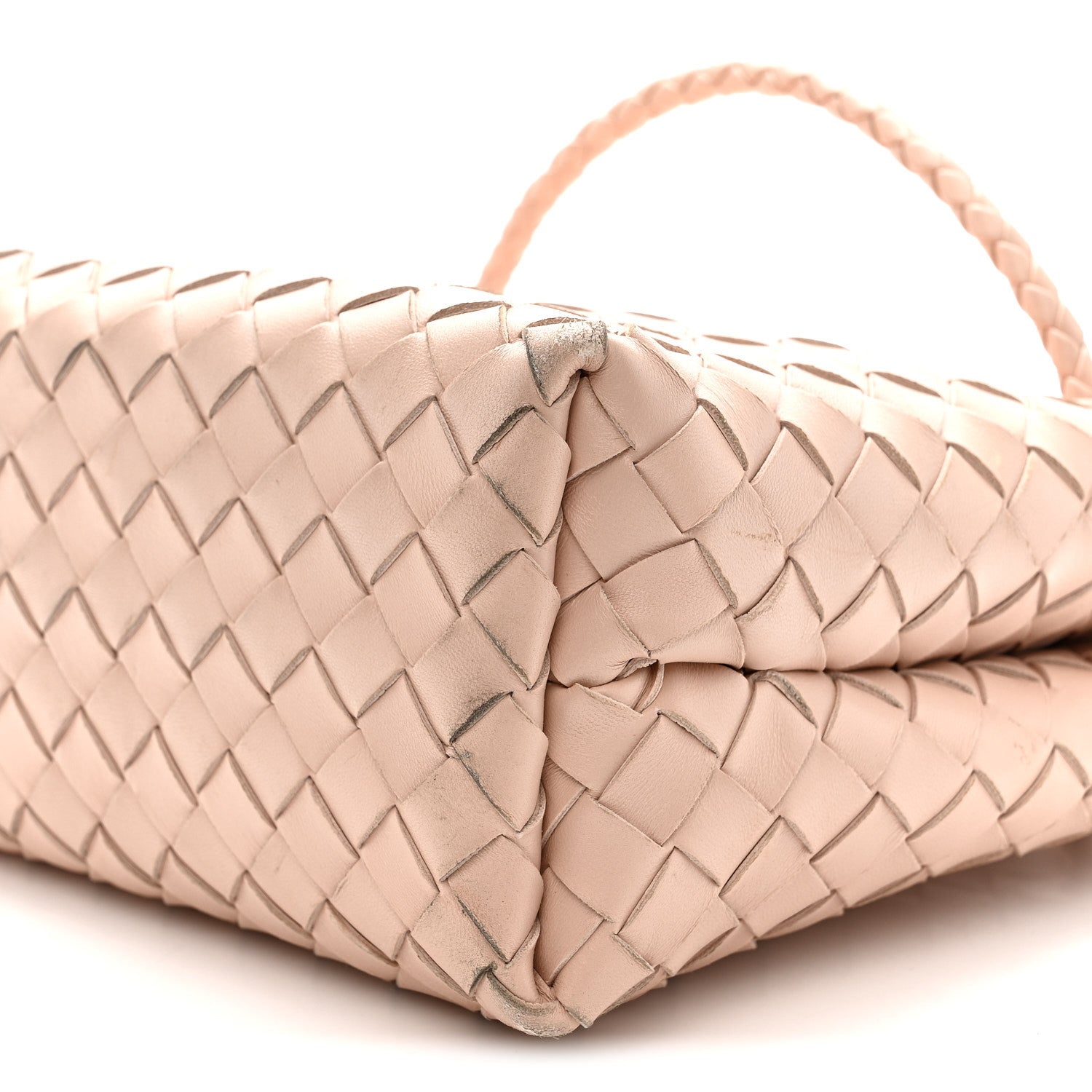 Bottega Veneta Nappa Intrecciato Small Andiamo Shoulder Bag Lotus 9 of 18