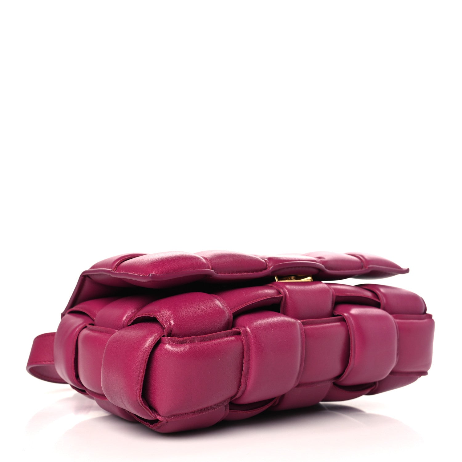 Bottega Veneta Nappa Maxi Intreccio Padded Cassette Crossbody Bag Cinnabar 4 of 9