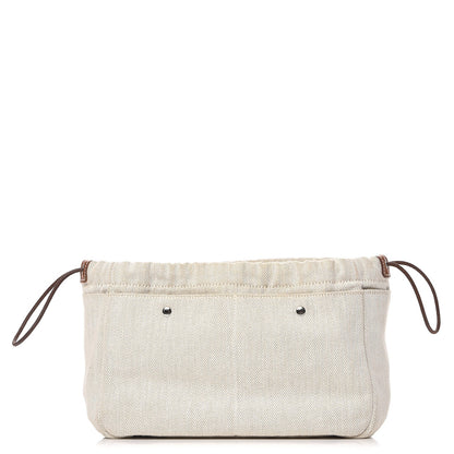Hermes Canvas Barenia Fourbi 25 MM Pouch Naturel Fauve 1 of 9