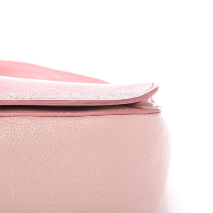 Miu Miu Goatskin Madras Shopping Tote Rosa Gemma 16 of 18