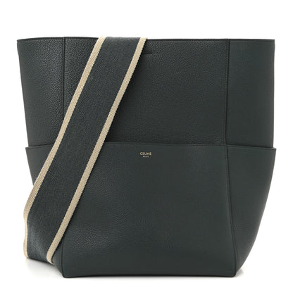 Celine Soft Grained Calfskin Sangle Bucket Bag Amazone 1 of 16