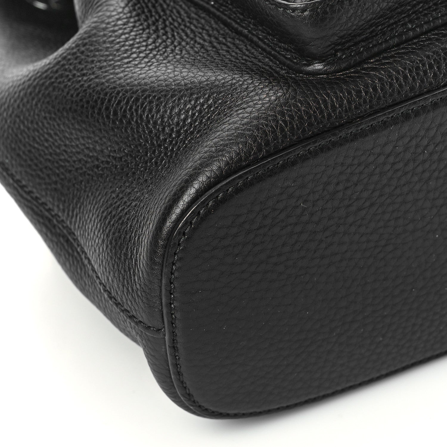 Gucci Calfskin Small Bamboo Backpack Black 8 of 9