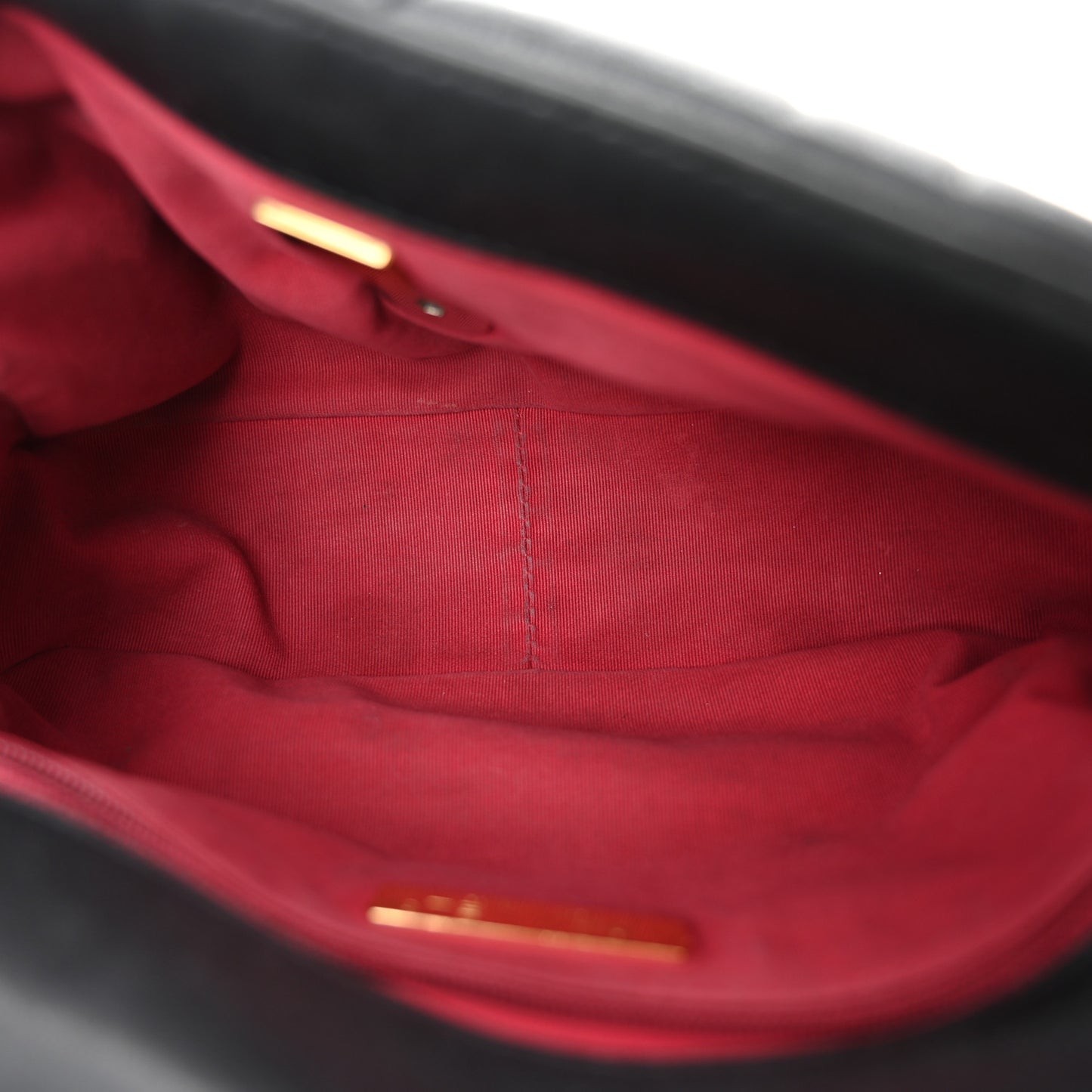 Goatskin Quilted Medium Chanel 19 Flap Black