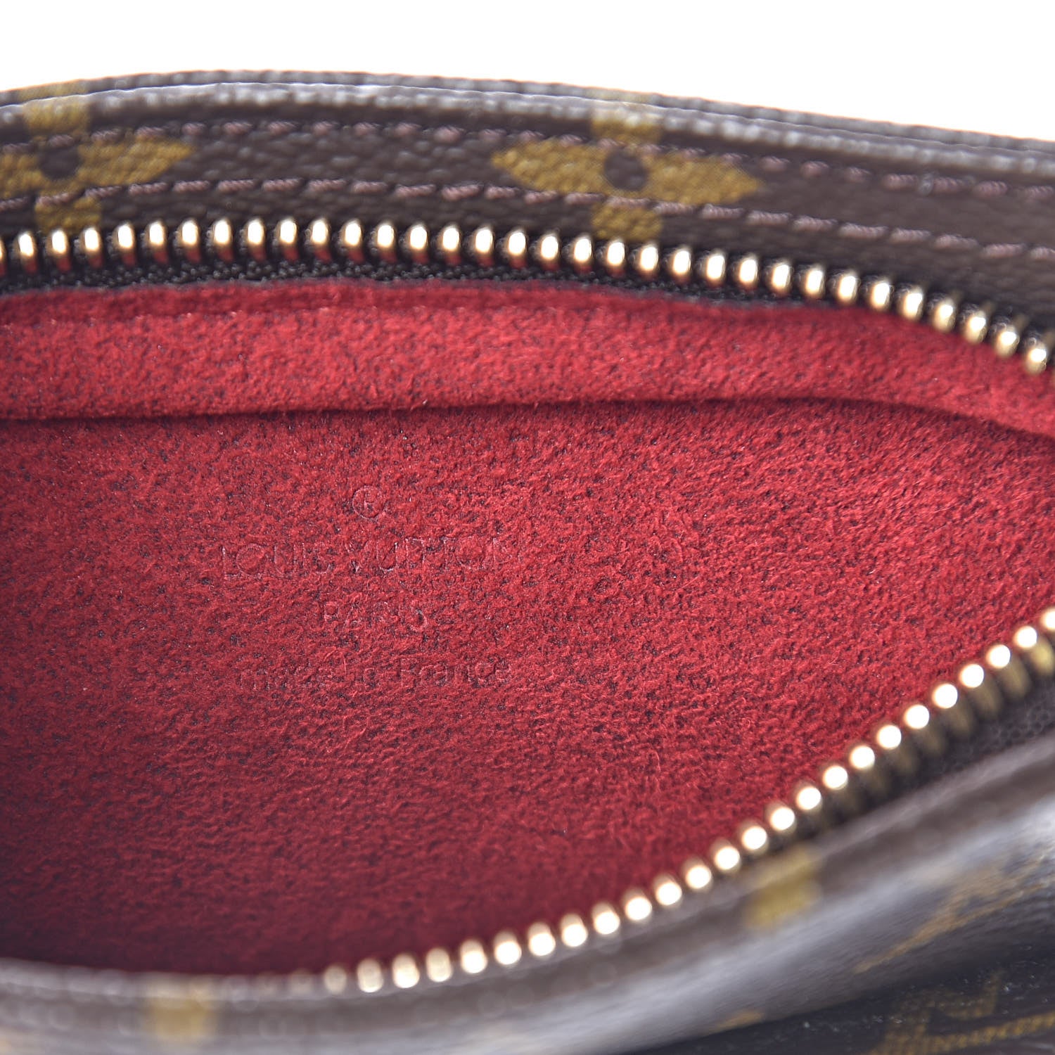 Louis Vuitton Monogram Partition Clutch 6 of 9