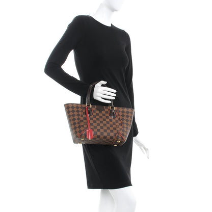 Louis Vuitton Damier Ebene Caissa Tote PM Cherry 3 of 14