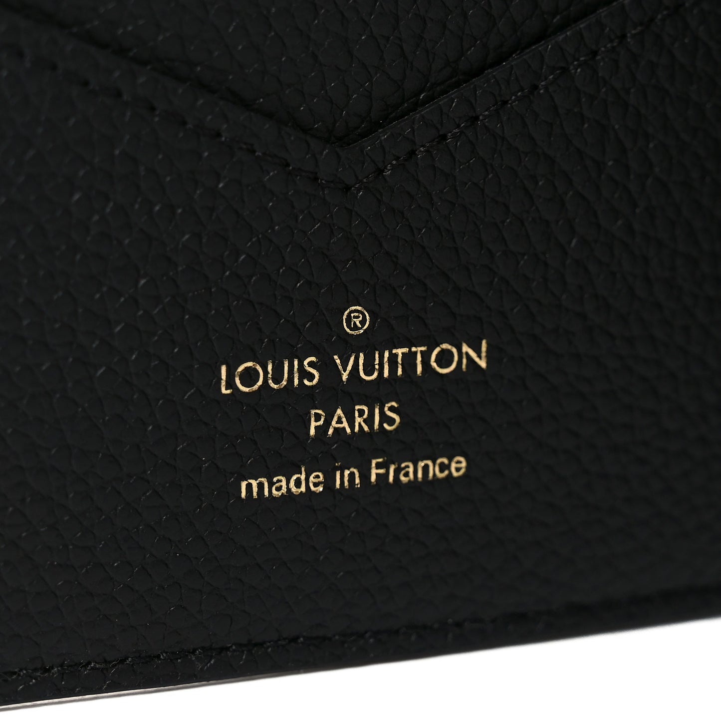 Empreinte Monogram Passport Cover Black