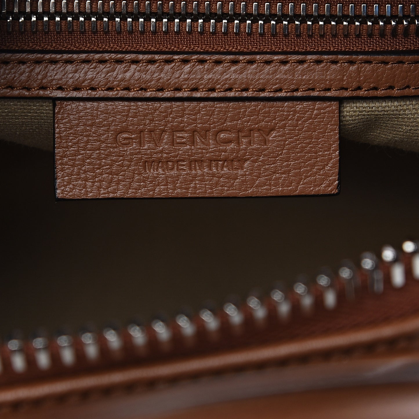 Sugar Goatskin Mini Antigona Caramel