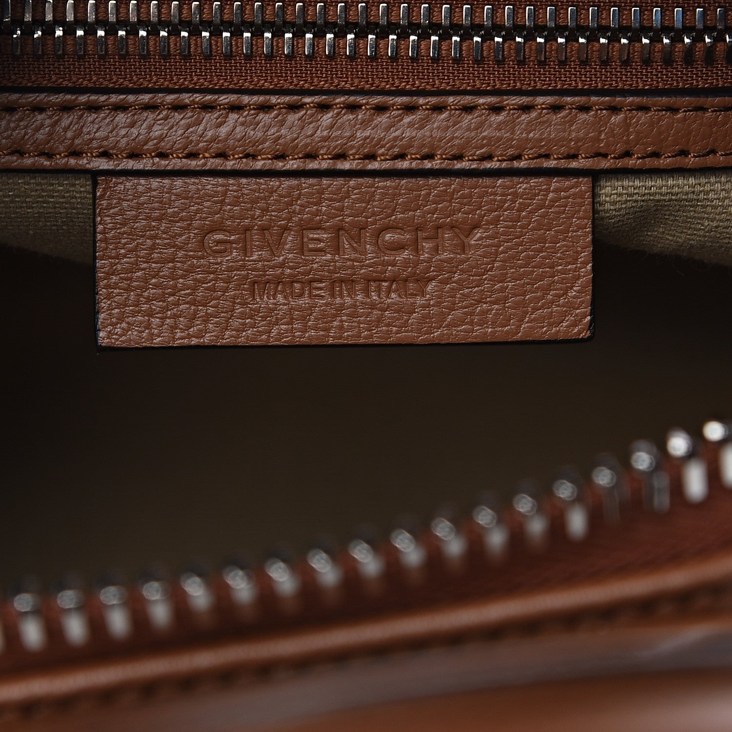 Givenchy Sugar Goatskin Mini Antigona Caramel 5 of 8