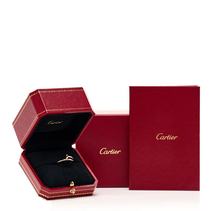 Cartier 18K Pink Gold Small Juste Un Clou Ring 55 7.25 6 of 6