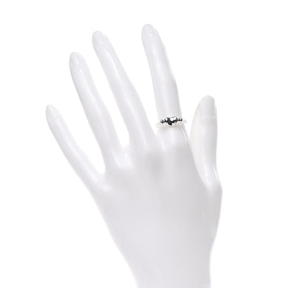 Tiffany Sterling Silver Elsa Peretti Bean Ring 52 6 2 of 5