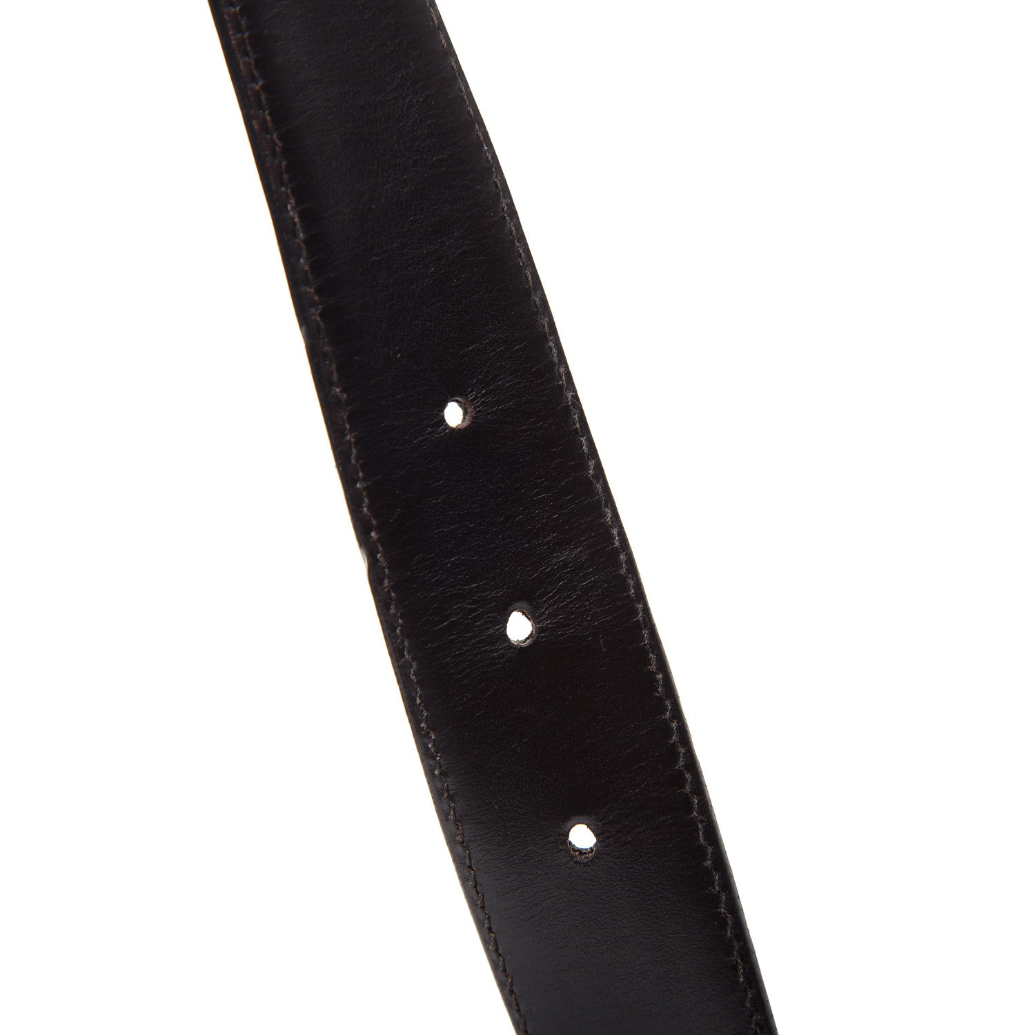 Gucci Monogram Interlocking G Belt 85 34 Dark Brown 5 of 5