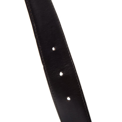Gucci Monogram Interlocking G Belt 85 34 Dark Brown 5 of 5