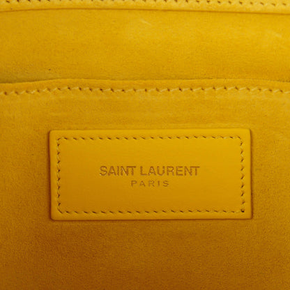 Saint Laurent Calfskin Classic Y Clutch Soleil 6 of 7