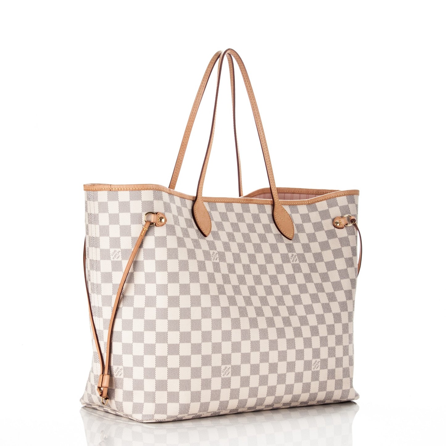 Damier Azur Neo Neverfull GM Rose Ballerine