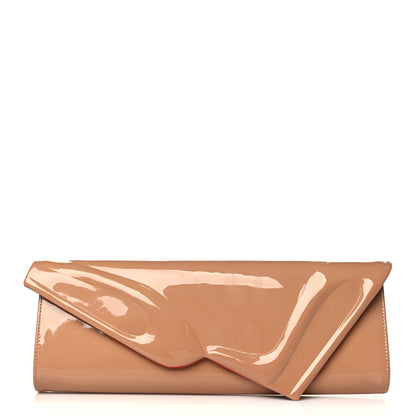 Christian Louboutin Patent So Kate Baguette Clutch Nude 1 of 7