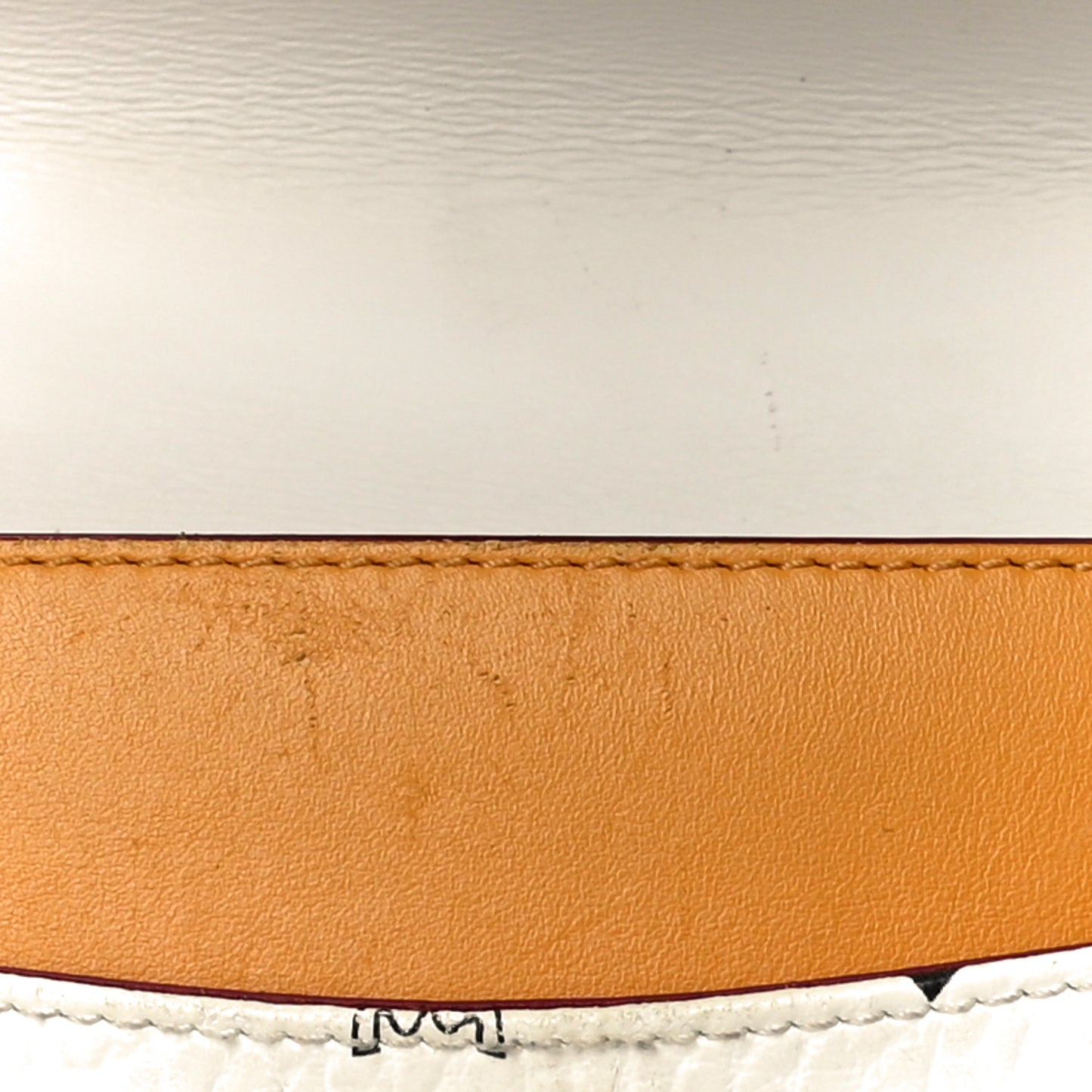 Visetos Small Patricia Block Satchel White