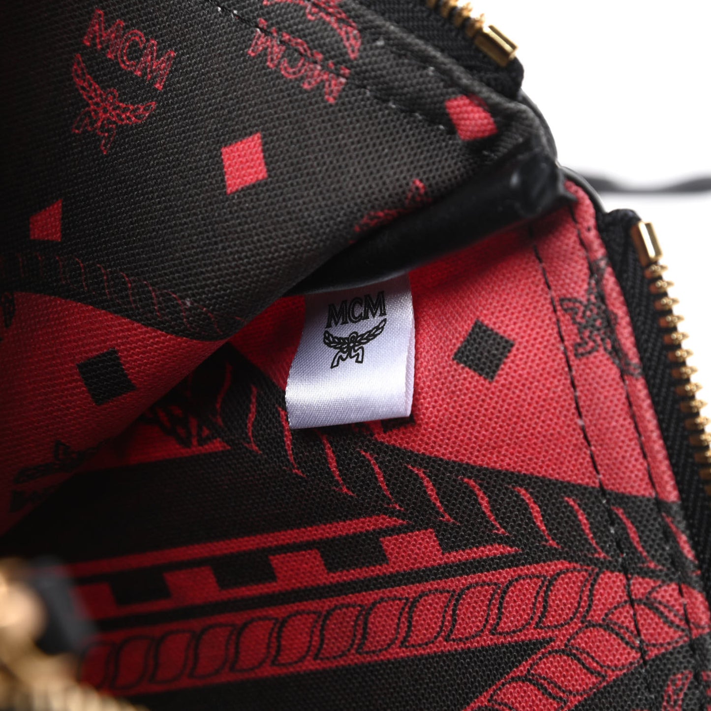Visetos Medium Liz Reversible Shopper Red