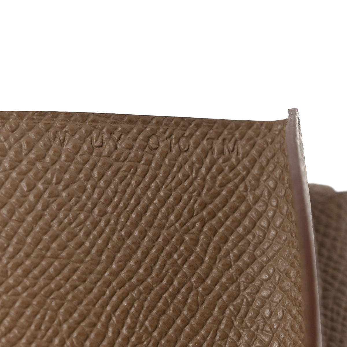 Hermes Epsom Calvi Duo Card Case Etoupe 6 of 8