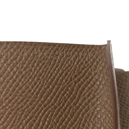 Hermes Epsom Calvi Duo Card Case Etoupe 6 of 8