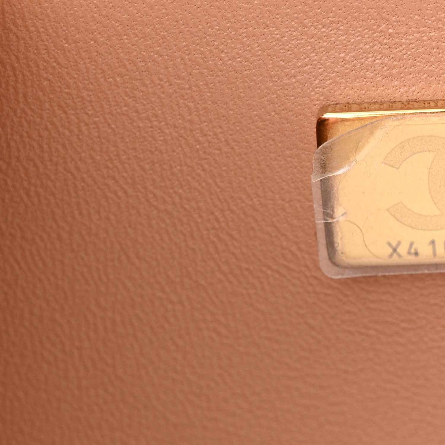 Chanel Lambskin Quilted Mini Rectangular Flap Brown 7 of 11