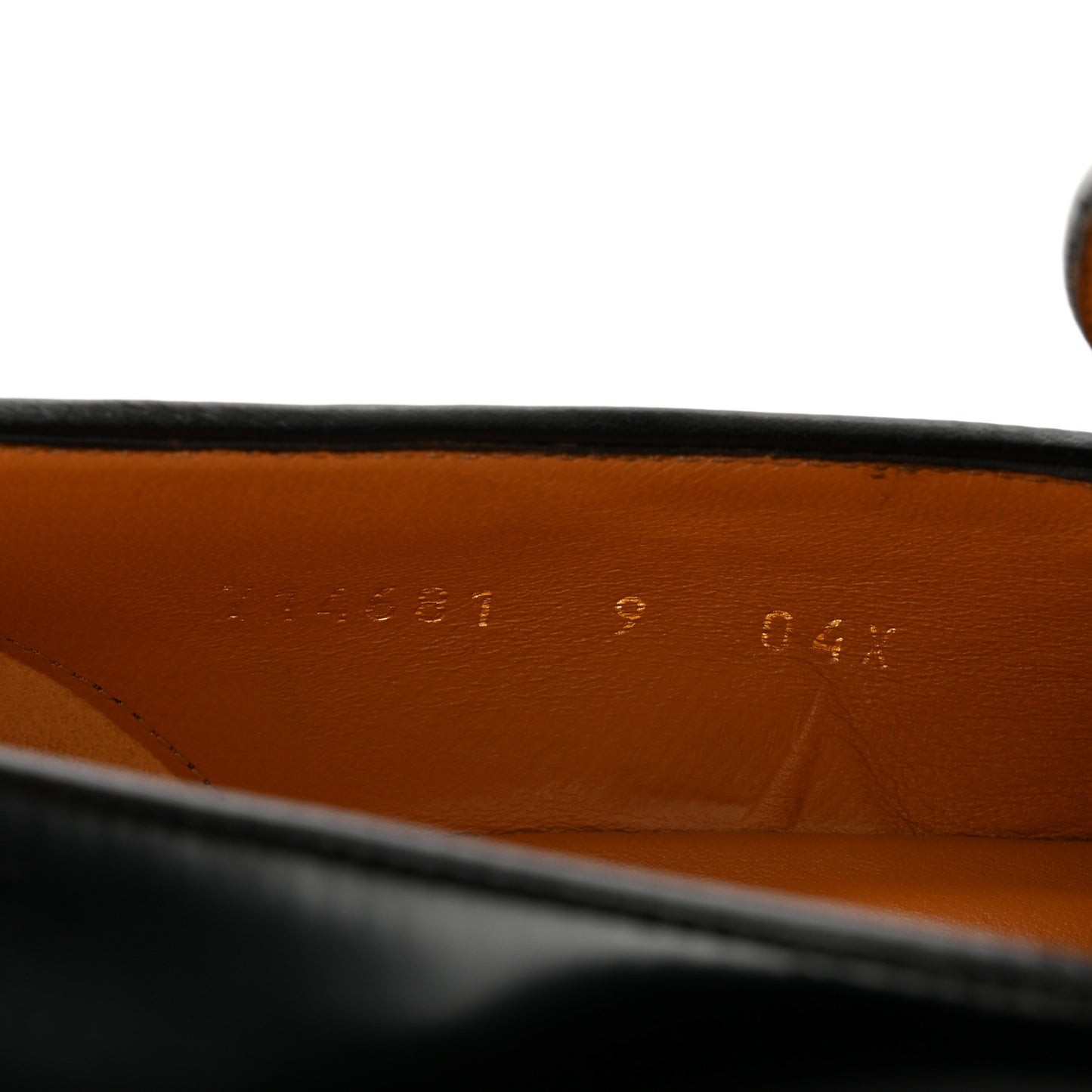 Calfskin Mens Tassel Loafers 9 Black