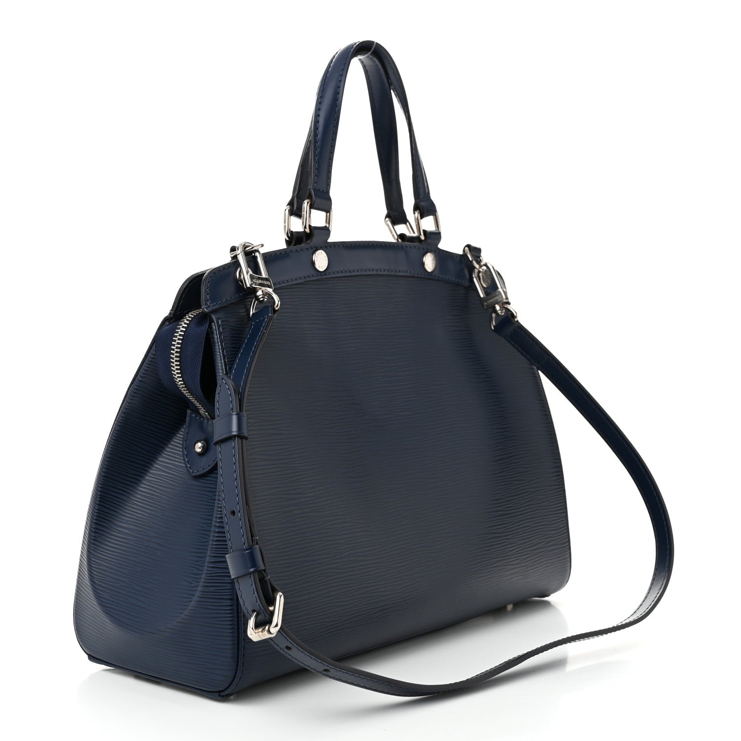 Louis Vuitton Epi Brea MM Indigo 3 of 10