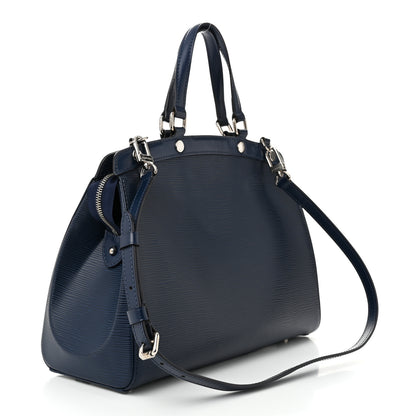 Louis Vuitton Epi Brea MM Indigo 3 of 10