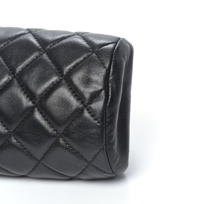 Chanel Lambskin Quilted Timeless Clutch Black 11 of 12