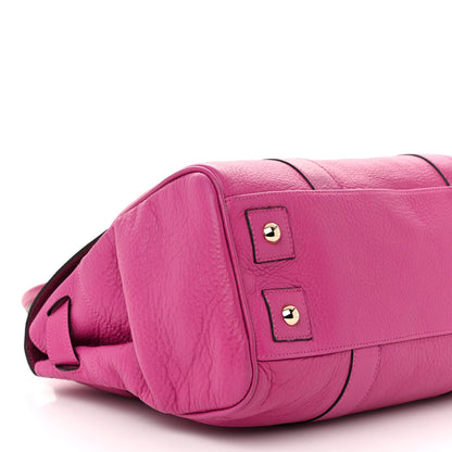 Mulberry Natural Leather Bayswater Hot Fuchsia 9 of 11