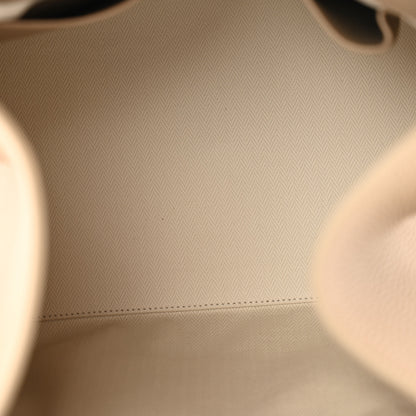 The Row Matte Grained Calfskin Soft Margaux 17 Dark Taupe 5 of 9