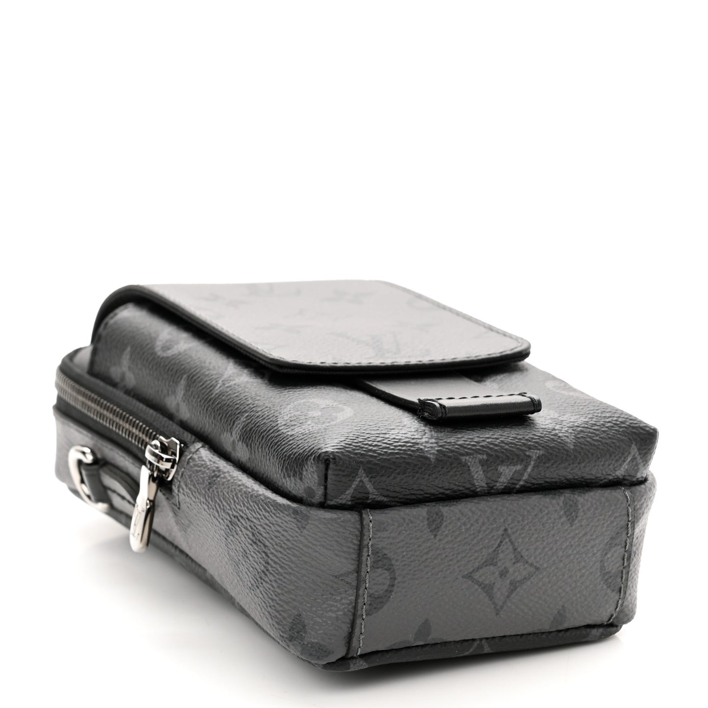 Monogram Eclipse Reverse Double Phone Pouch NM
