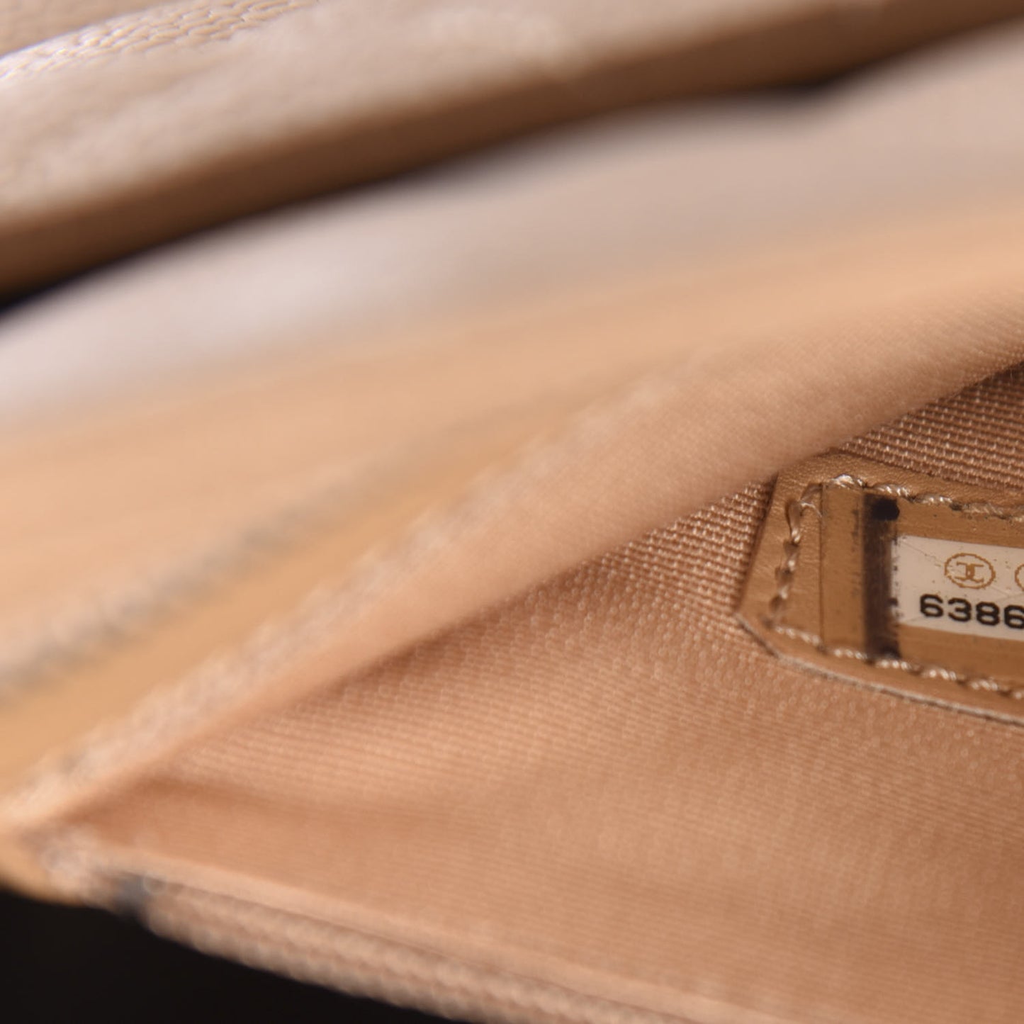 Caviar Quilted Medallion Tote Beige