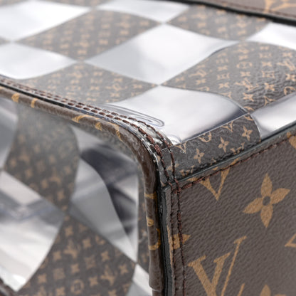 Louis Vuitton PVC Monogram Chess Sac Plat 9 of 11