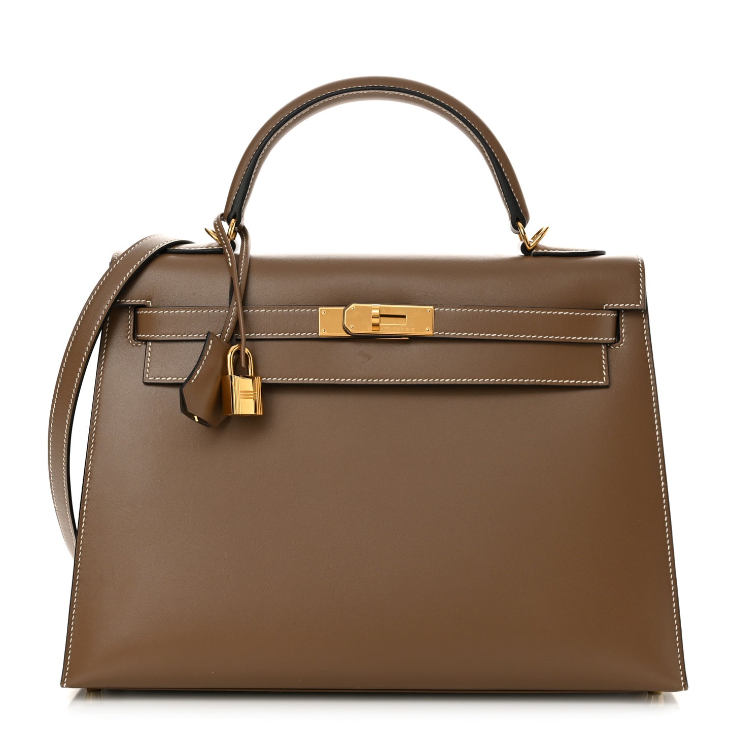 Tadelakt Sellier Kelly 32 Etoupe