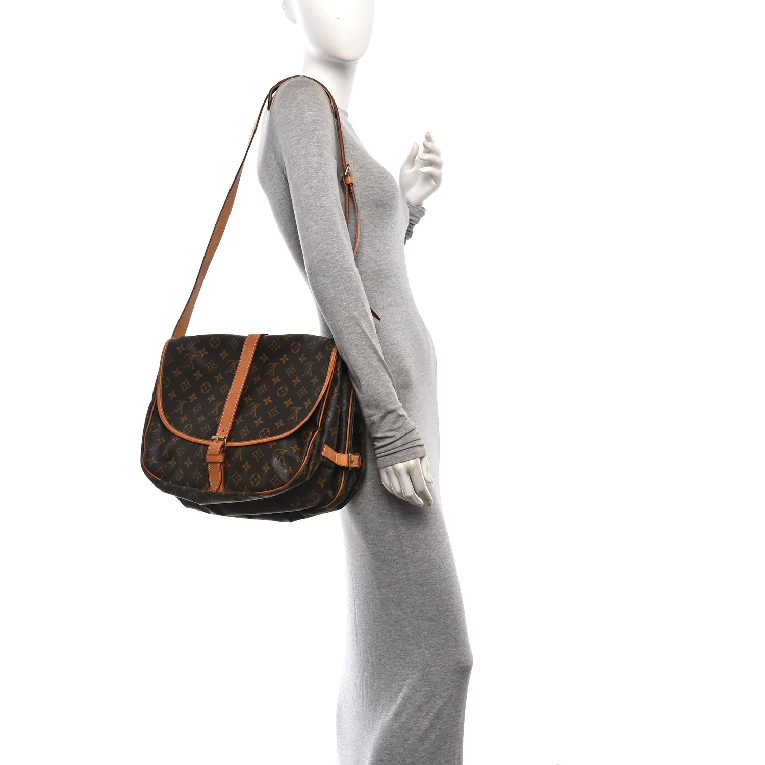 Louis Vuitton Monogram Saumur 35 2 of 9