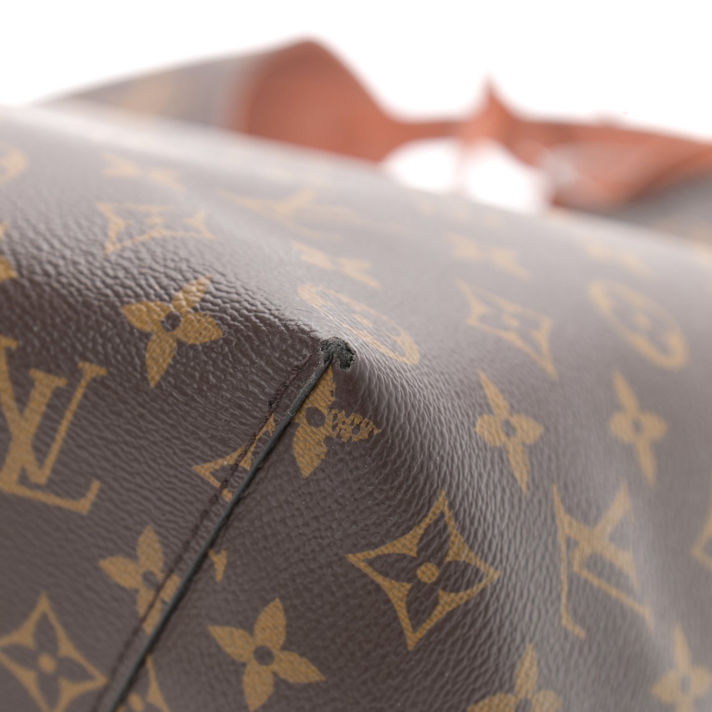 Monogram Flower Hobo Caramel