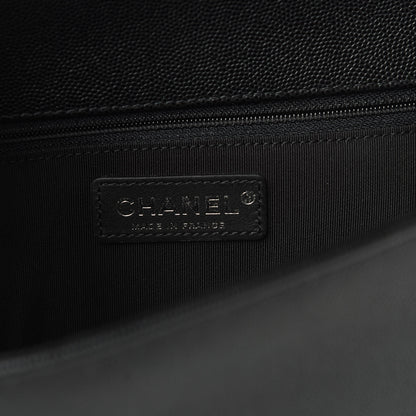 Chanel Caviar Quilted New Medium Boy Flap Black 7 of 11
