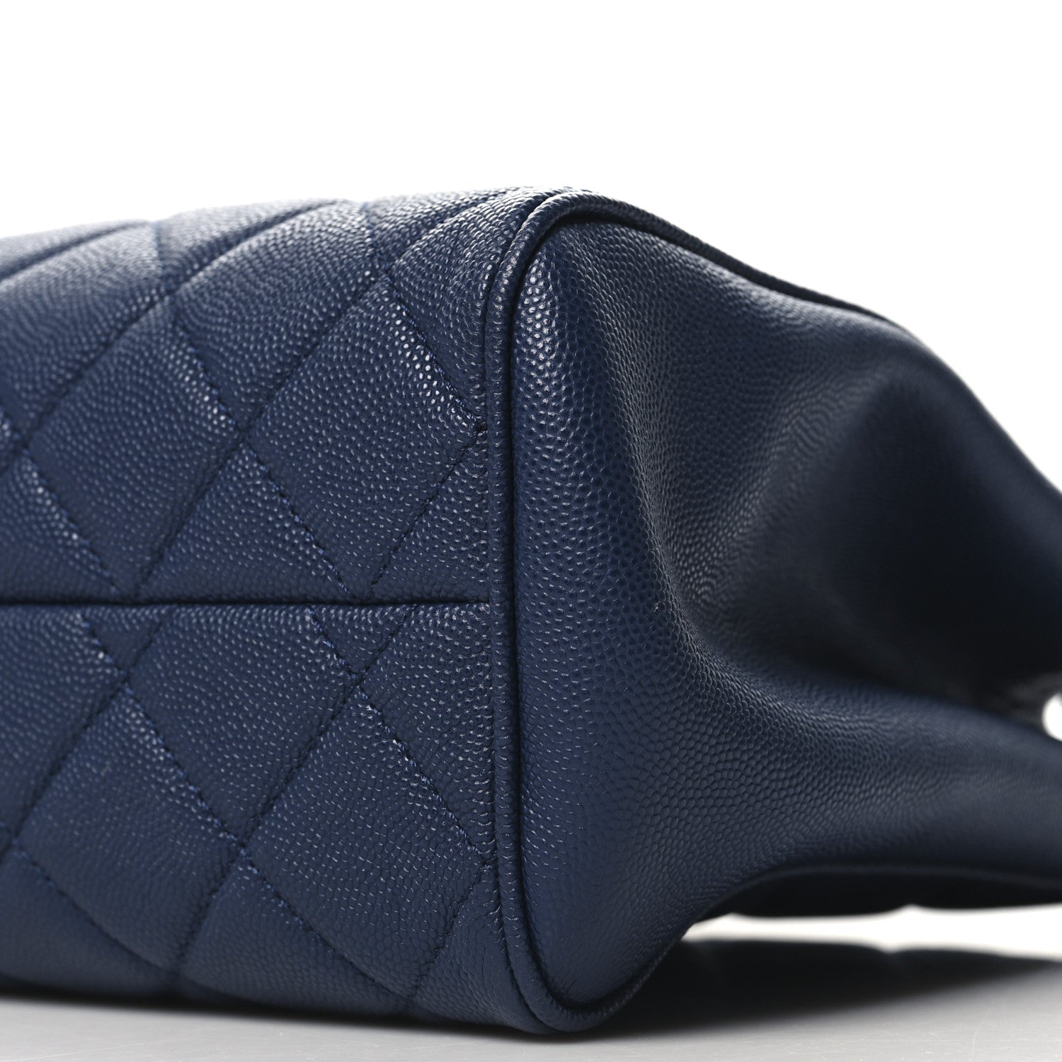 Chanel Caviar Quilted In Out Flap Shopping Tote Navy 10 of 10