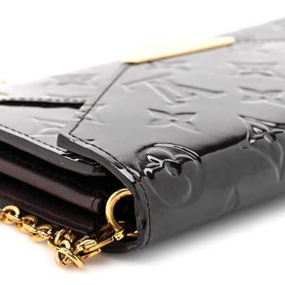 Louis Vuitton Vernis Mira MV Chain Wallet Amarante 11 of 12