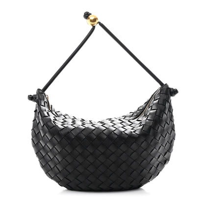 Bottega Veneta Nappa Intrecciato Medium Turn Pouch Black 1 of 8
