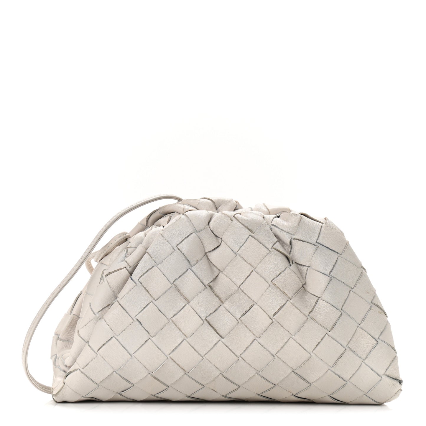 Nappa Intrecciato The Mini Pouch Chalk