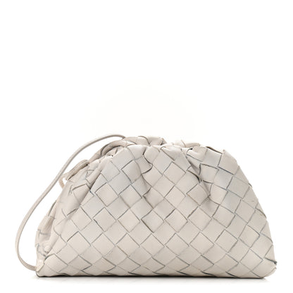 Bottega Veneta Nappa Intrecciato The Mini Pouch Chalk 1 of 9