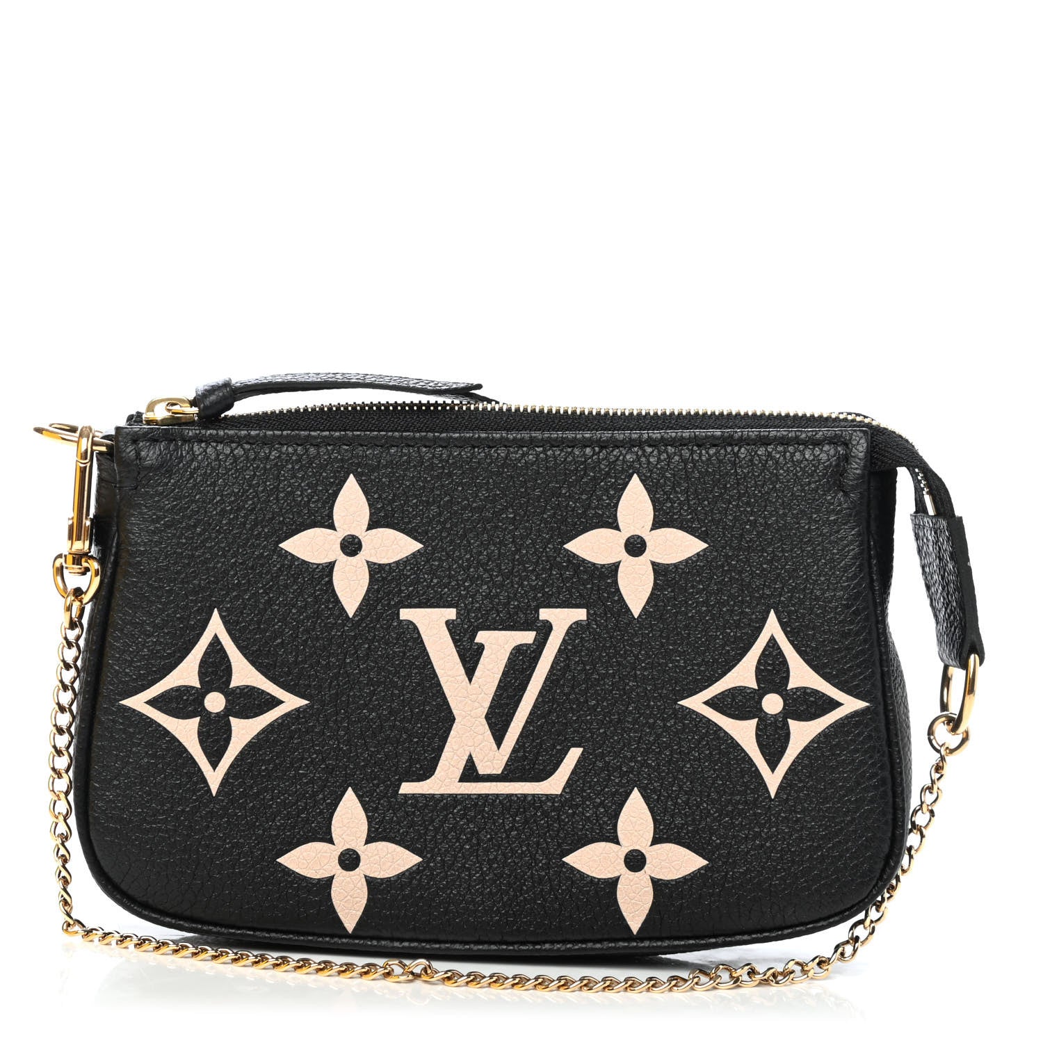 Louis Vuitton Empreinte Monogram Giant Mini Pochette Accessories Black 1 of 4