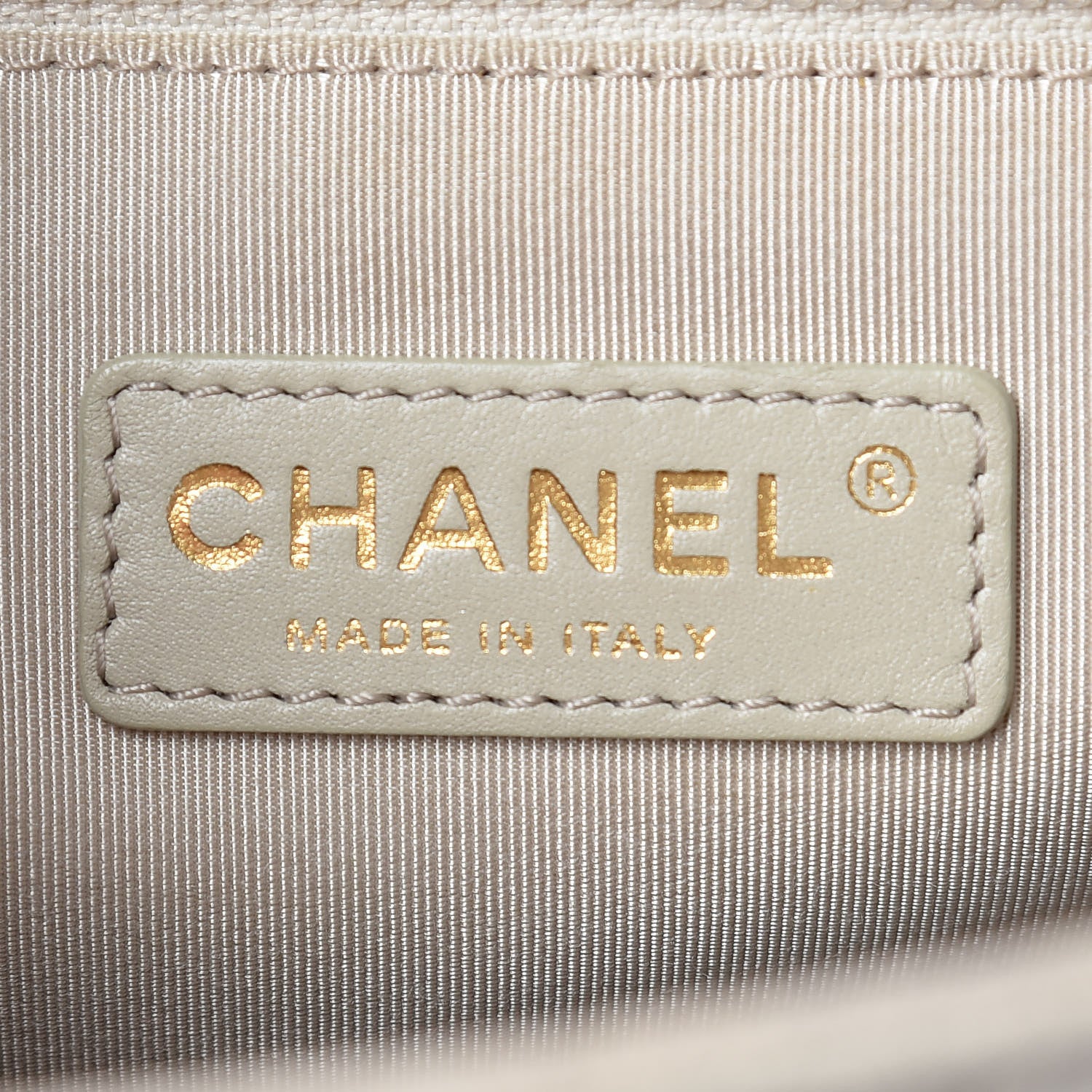Chanel Iridescent Calfskin Quilted Large Boy Flap Beige 8 of 18