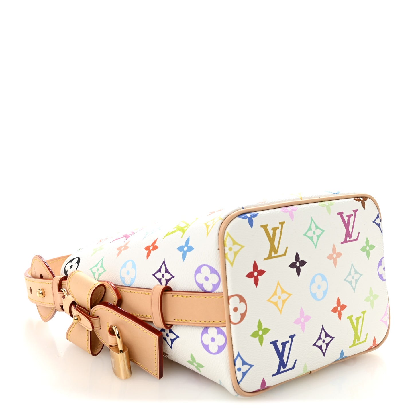 LV X TM Monogram Multicolor All In BB White