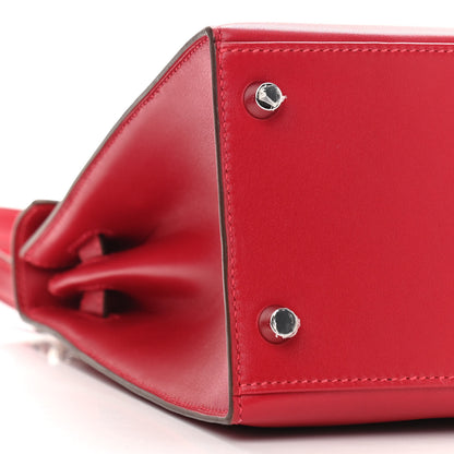 Hermes Tadelakt Kelly Sellier 28 Rouge Vif 9 of 11