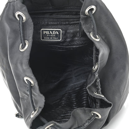 Prada Tessuto Nylon Backpack Black 4 of 9